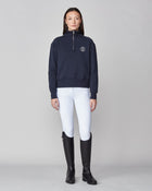 Half Zip Pullover in Navy