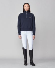 Half Zip Pullover in Navy