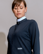 Helios Long Sleeve Show Shirt in Marine