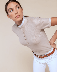 Helios Show Shirt in Latte