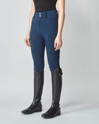 High-Rise Compression Breeches in Navy