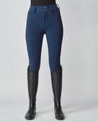 High-Rise Compression Breeches in Navy