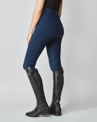 High-Rise Compression Breeches in Navy