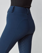 High-Rise Compression Breeches in Navy