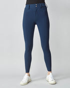High-Rise Compression Breeches in Navy