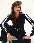 Izzy Long Sleeve Top in Marine