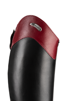 Miami Pro Jumping Boots in Black with Karung Top