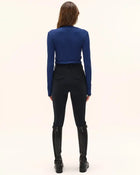 Kira Long Sleeve Top in Baltic Blue