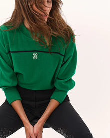 Merlin Sweatshirt in Tennis Green