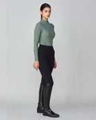 Lightweight Long Sleeve Top in Slate Green