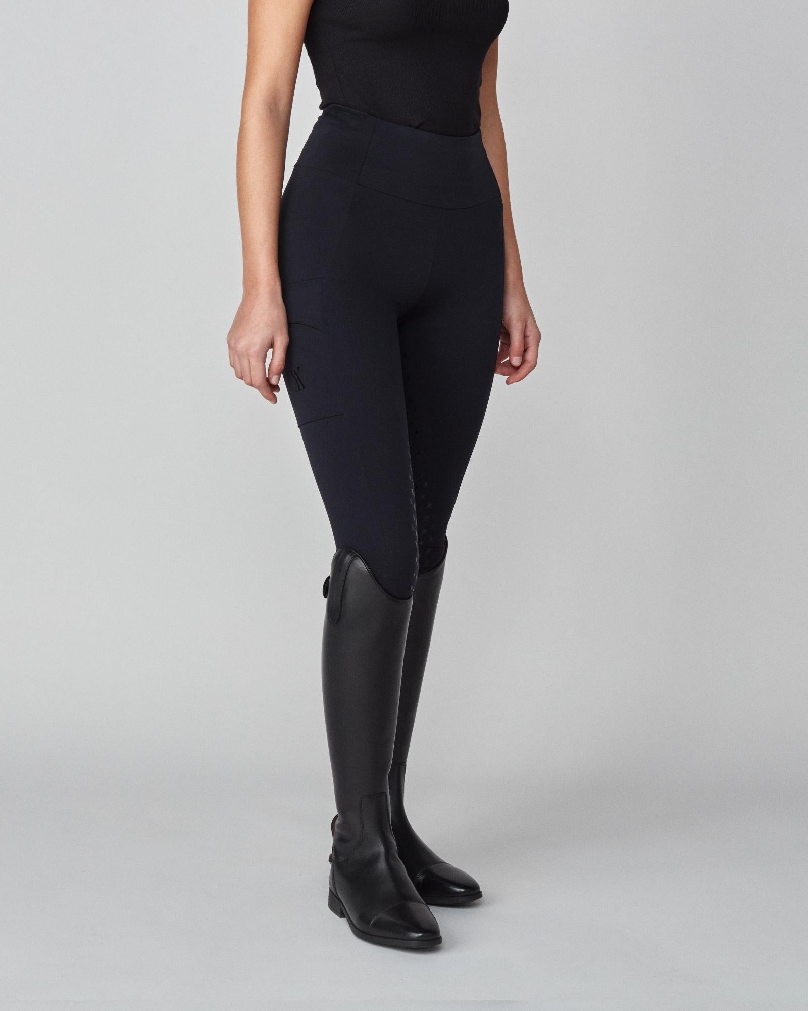Lightweight Riding Breeches in Black