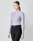 Lightweight Long Sleeve Top in Lavender