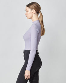 Lightweight Long Sleeve Top in Lavender