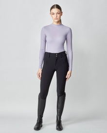 Lightweight Long Sleeve Top in Lavender