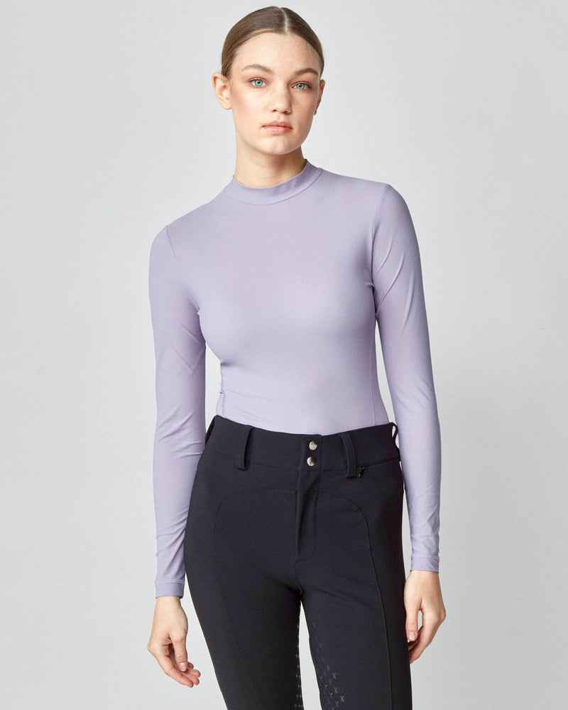 Lightweight Long Sleeve Top in Lavender