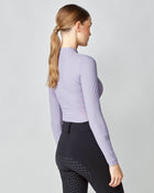 Lightweight Long Sleeve Top in Lavender
