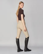 Lightweight Short Sleeve Top in Dark Brown