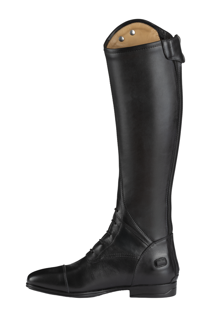 Miami Pro Jumping Boots in Black with Lux Top & Swarovski® Crystal Line