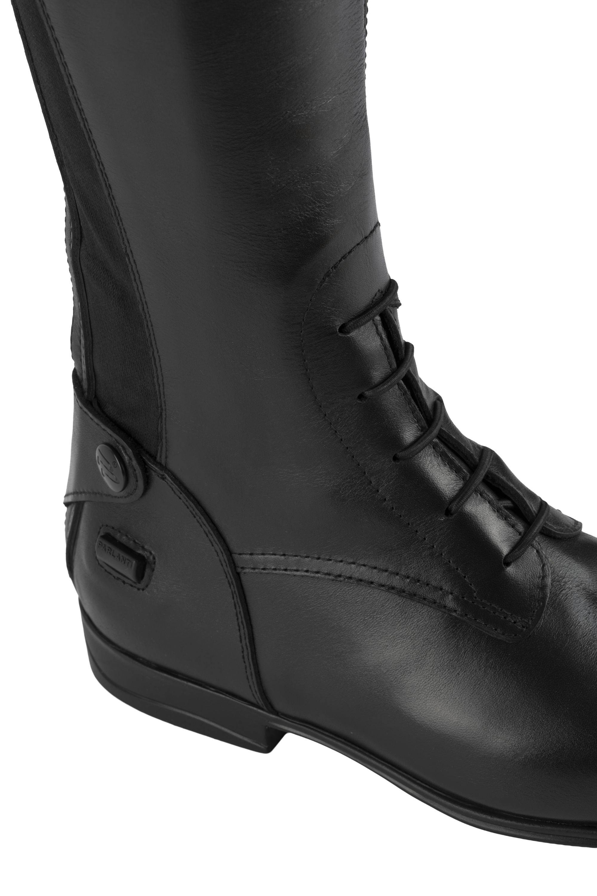 Miami Pro Jumping Boots in Black with Karung Top