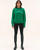 Merlin Sweatshirt in Tennis Green