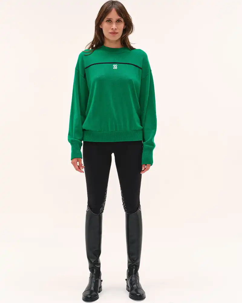 Merlin Sweatshirt in Tennis Green