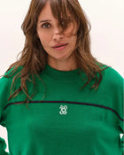 Merlin Sweatshirt in Tennis Green