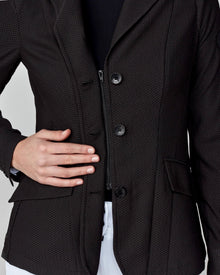 Mesh Show Jacket in Black