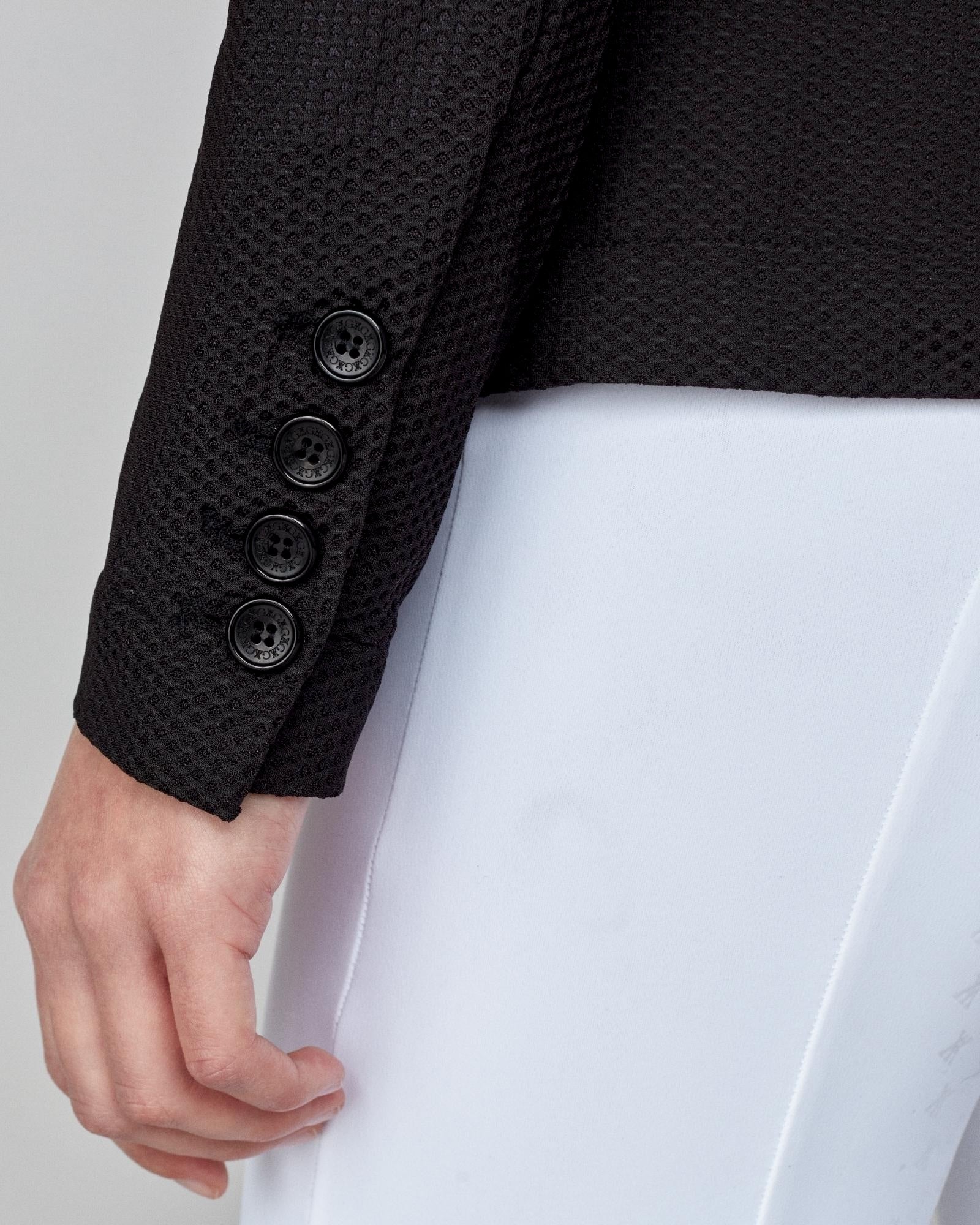 Mesh Show Jacket in Black