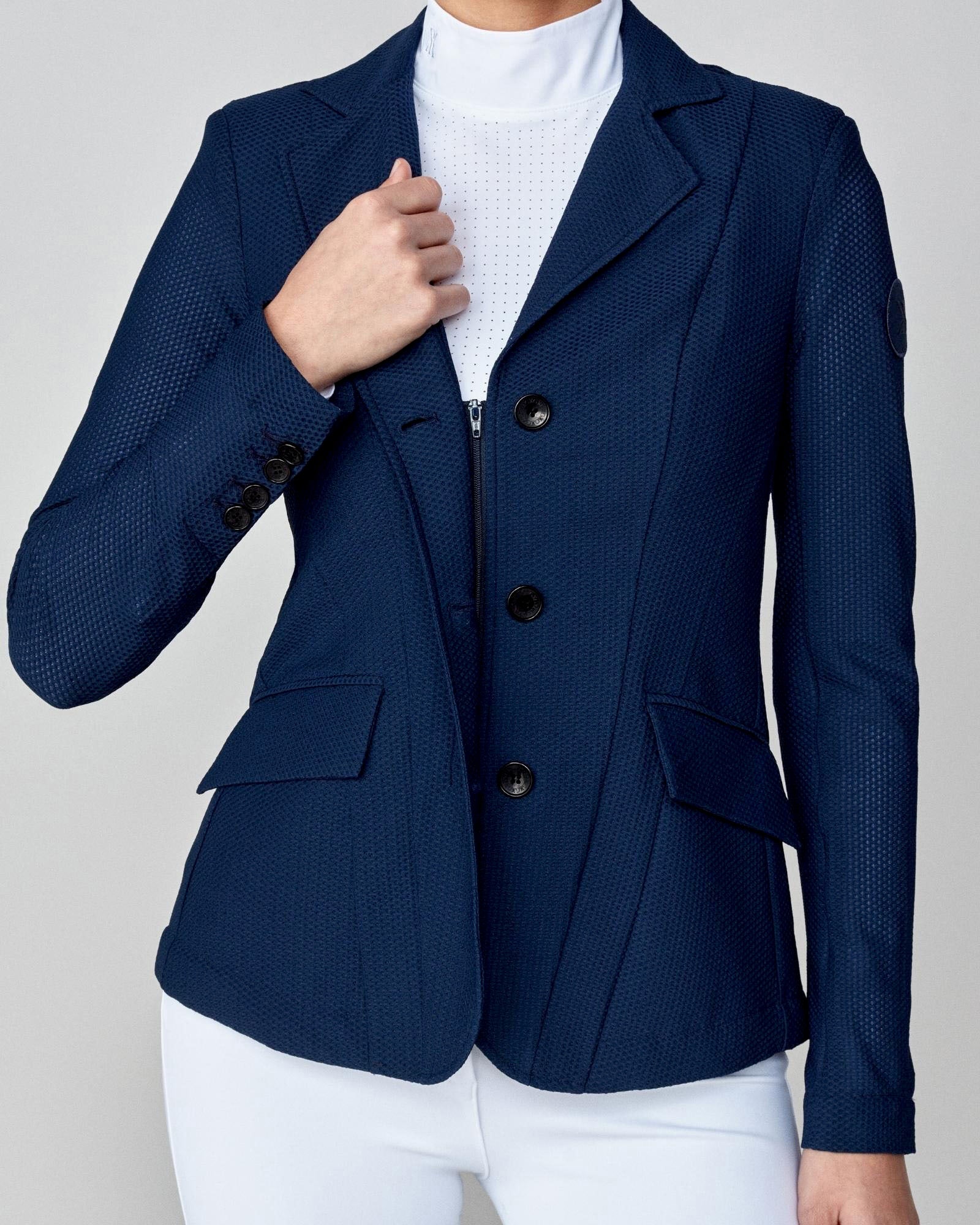 Mesh Show Jacket in Navy