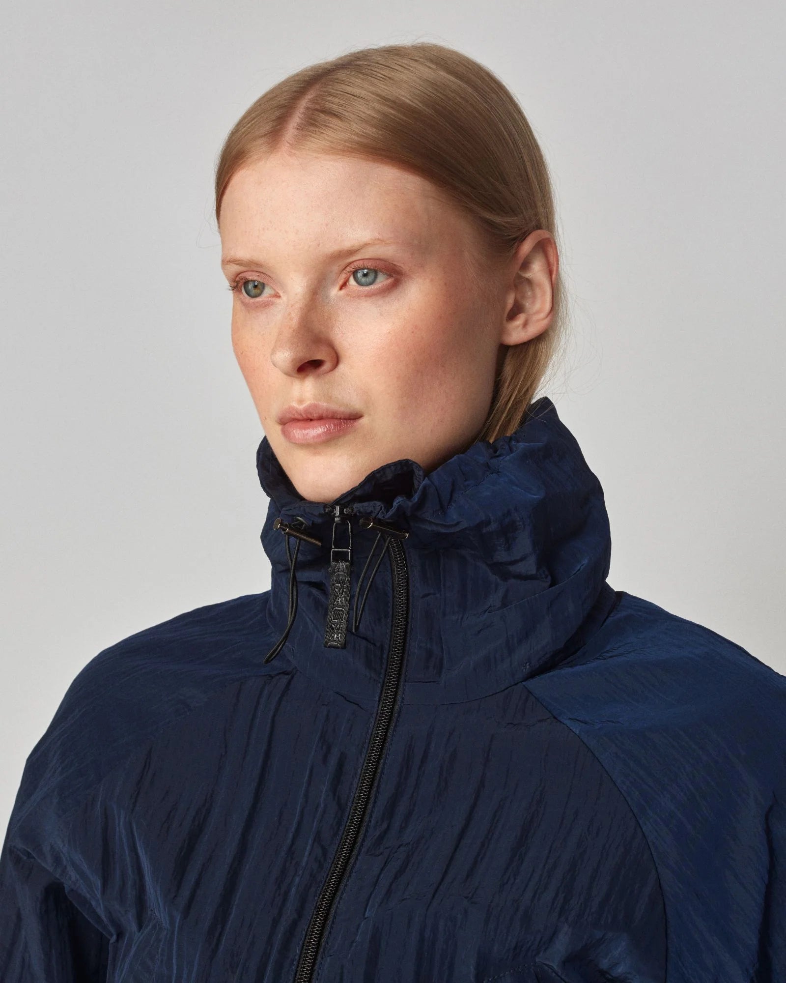 Windproof Riding Jacket in Navy