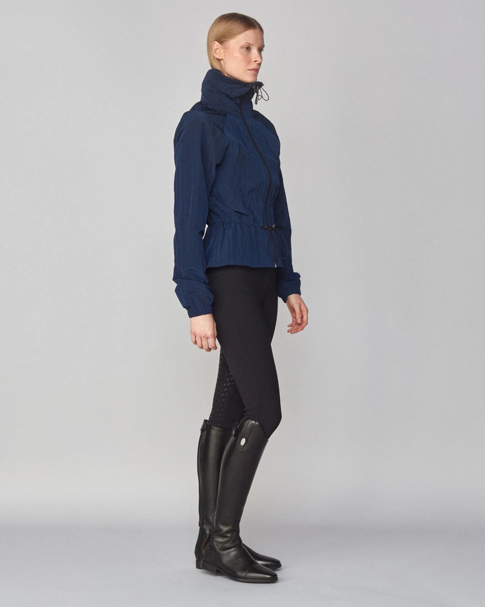 Windproof Riding Jacket in Navy