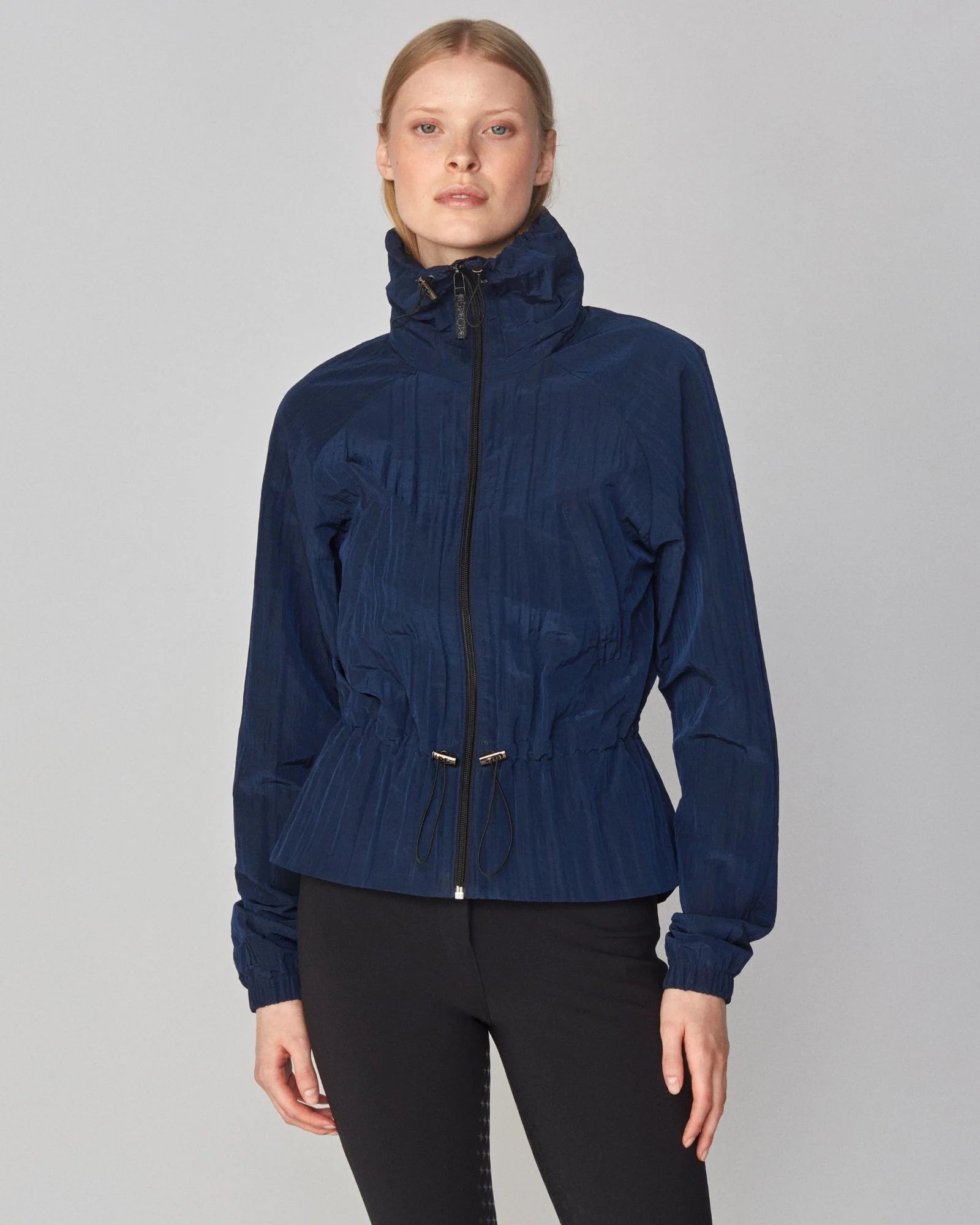 Windproof Riding Jacket in Navy