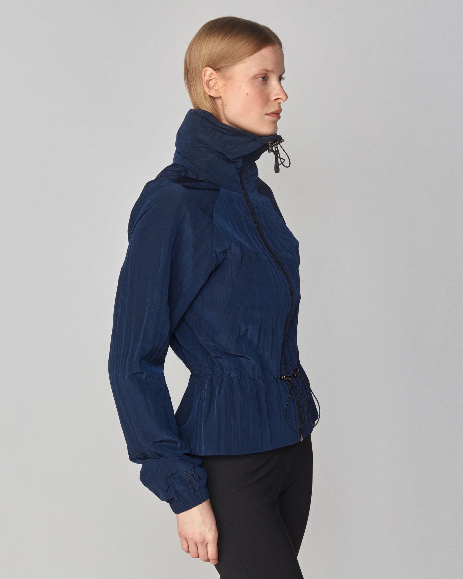 Windproof Riding Jacket in Navy