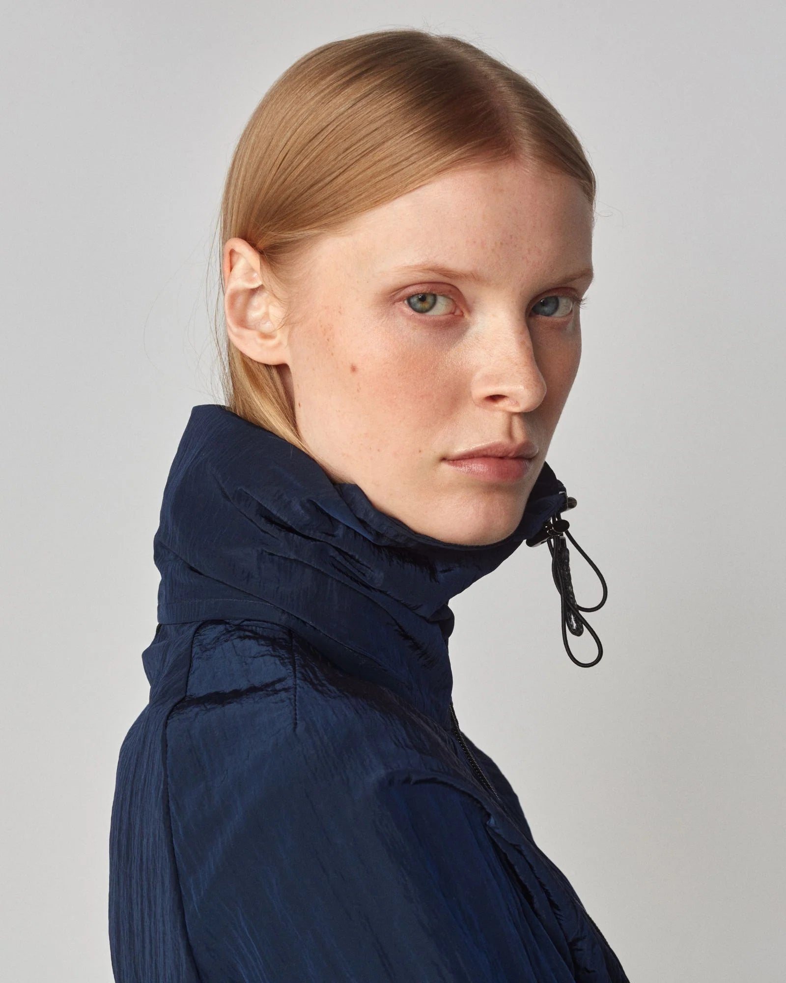 Windproof Riding Jacket in Navy