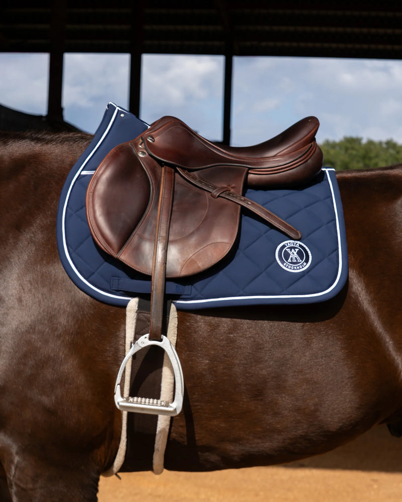 Performance Saddle Pad in Navy