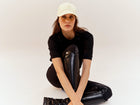 Oasis Cotton T-Shirt in Black
