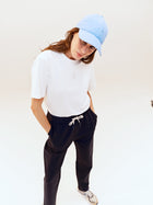 Oasis Cotton T-Shirt in White