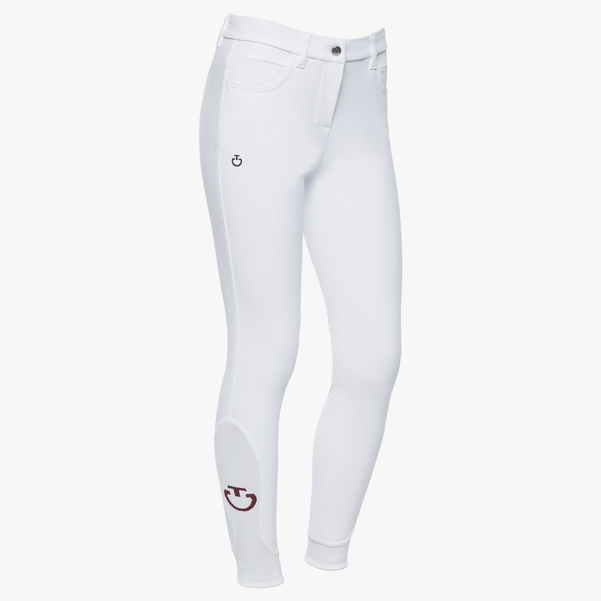 Girl's Classic Jumping Breeches in White