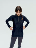 Pablito Long Sleeve Riding Top in Black