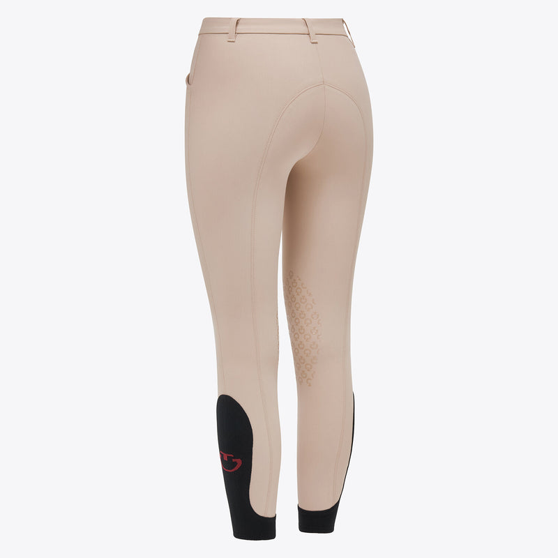 Unisex Young Rider Jumping Breeches in Beige