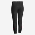 Unisex Young Rider Dressage Breeches in Black