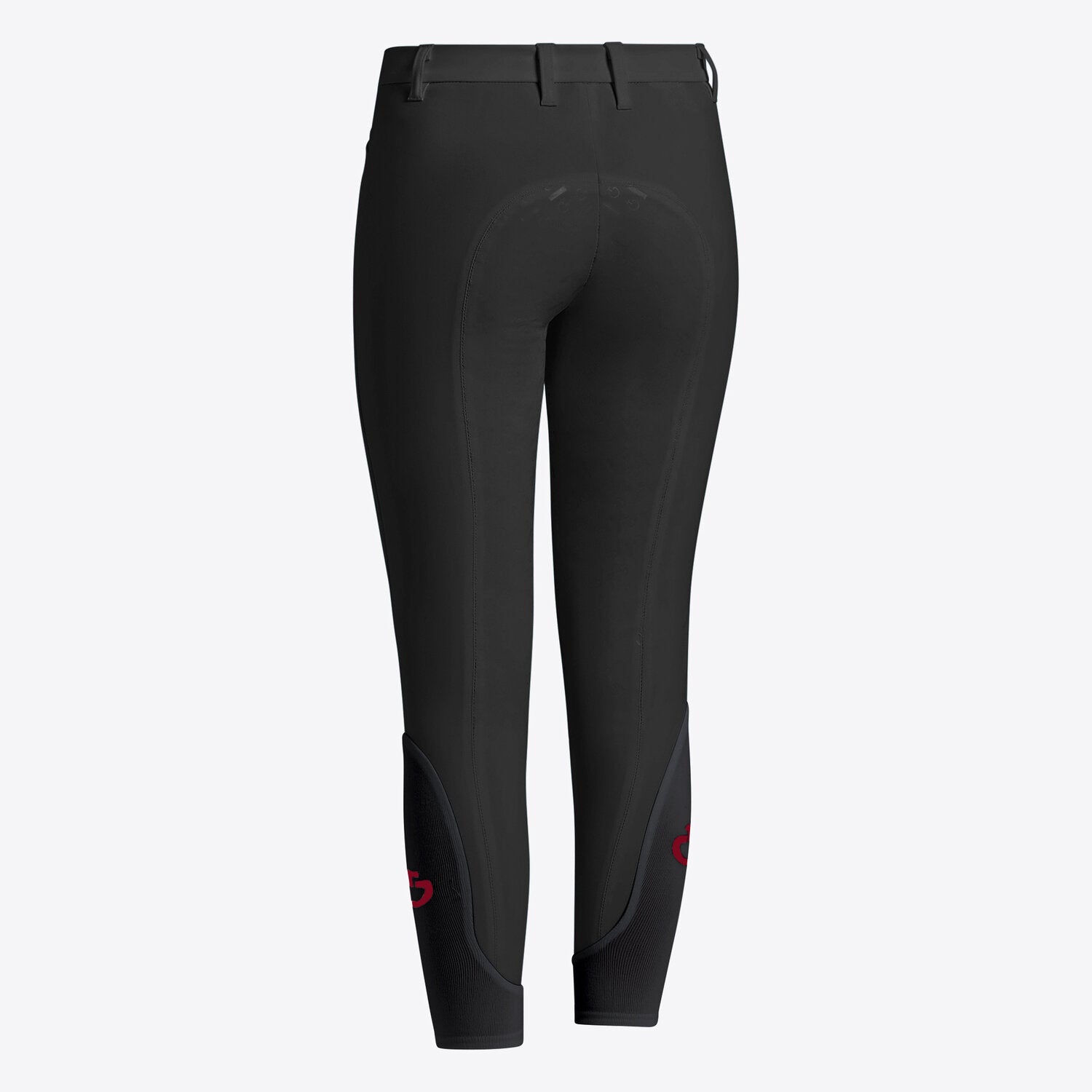 Unisex Young Rider Dressage Breeches in Black