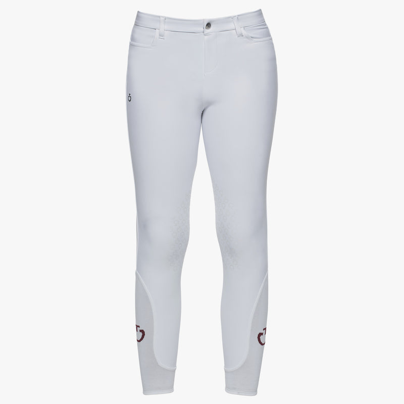 Boy's Classic Jumping Breeches in White