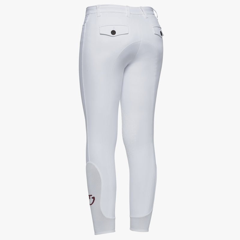 Boy's Classic Jumping Breeches in White