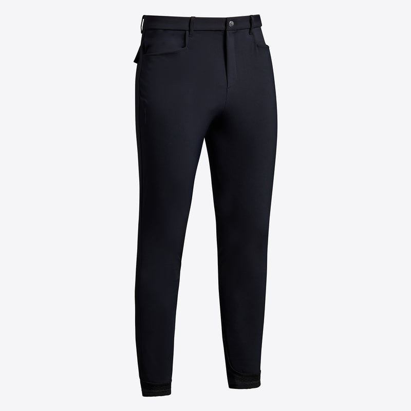 Revolution Jumping Breeches with Button Pockets in Black