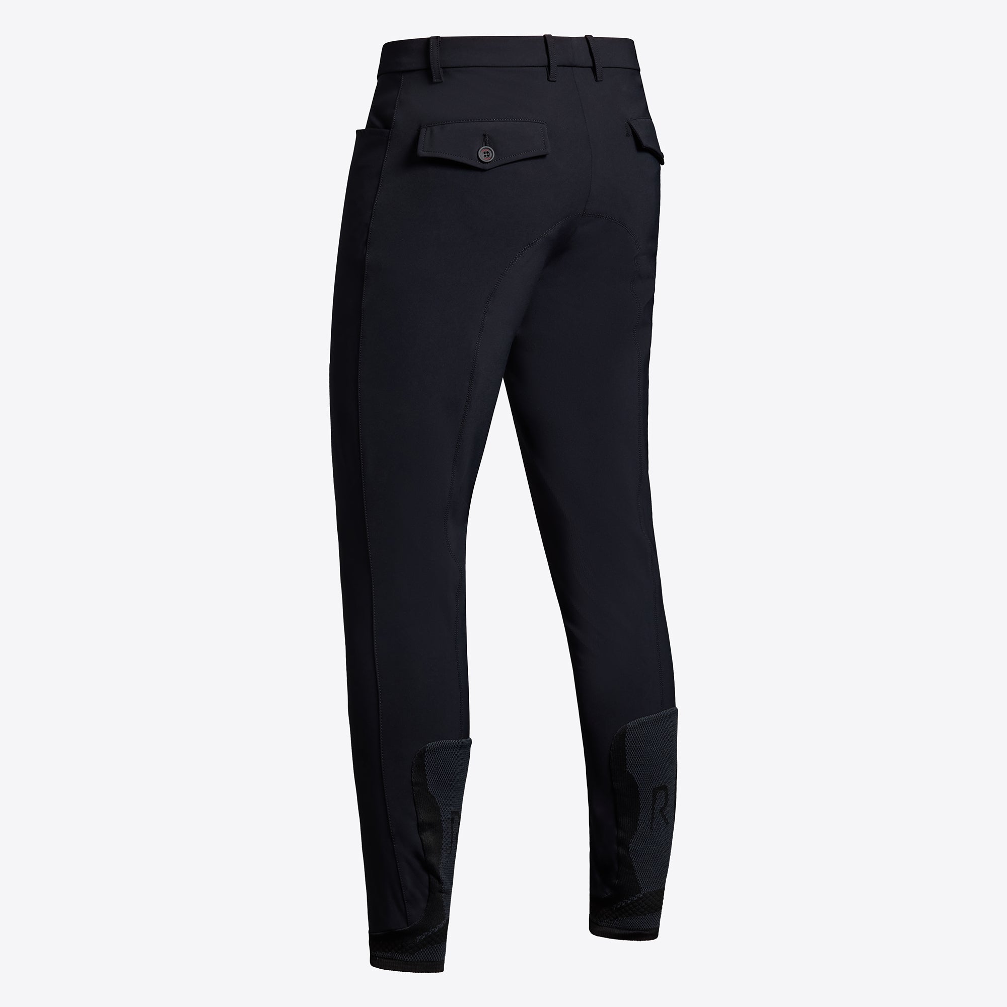 Revolution Jumping Breeches with Button Pockets in Black