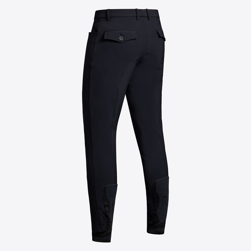 Revolution Jumping Breeches with Button Pockets in Black