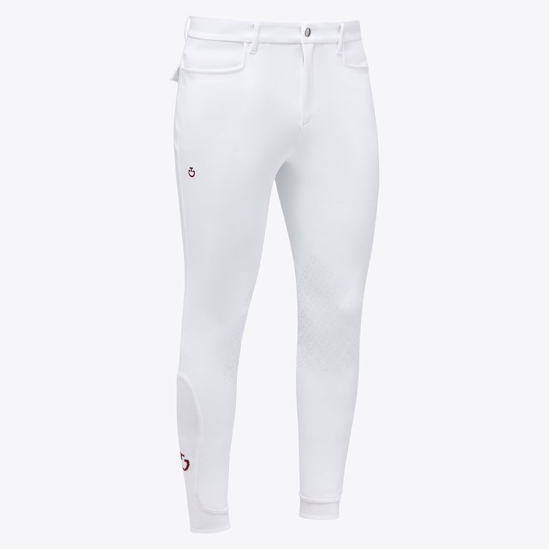 New Grip System Jumping Breeches in White