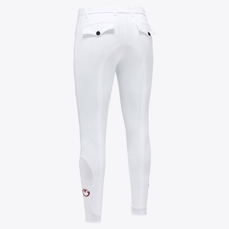 New Grip System Jumping Breeches in White