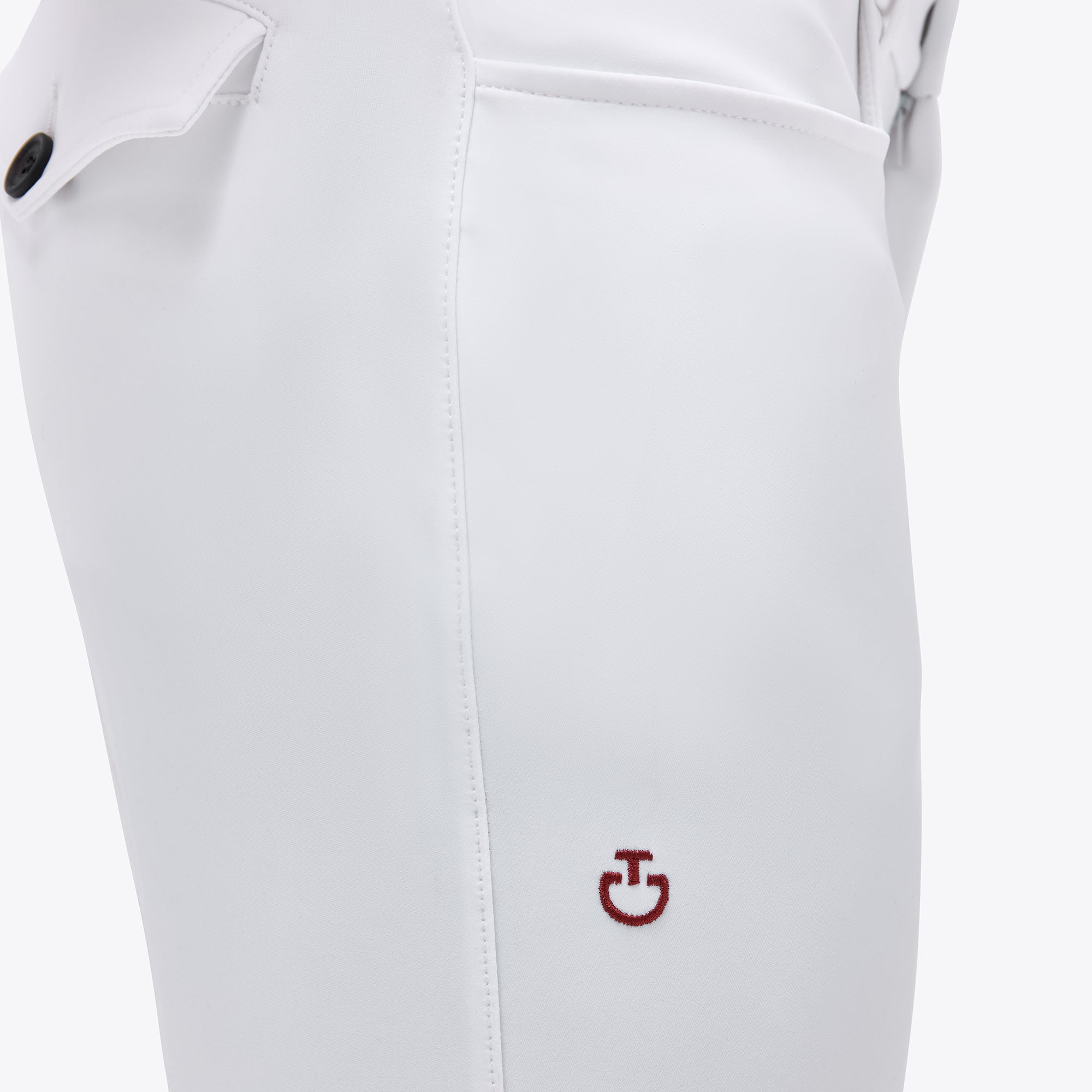 New Grip System Jumping Breeches in White
